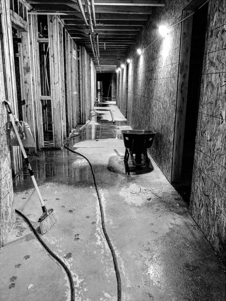 limpieza aspiración materiales construcción